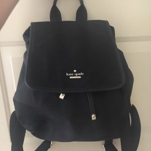 Nylon Kate spade black backpack